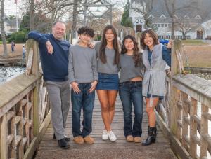 Ignatowicz family, owners of Coastal Baby Rentals, baby equipment and beach gear in New Jersey