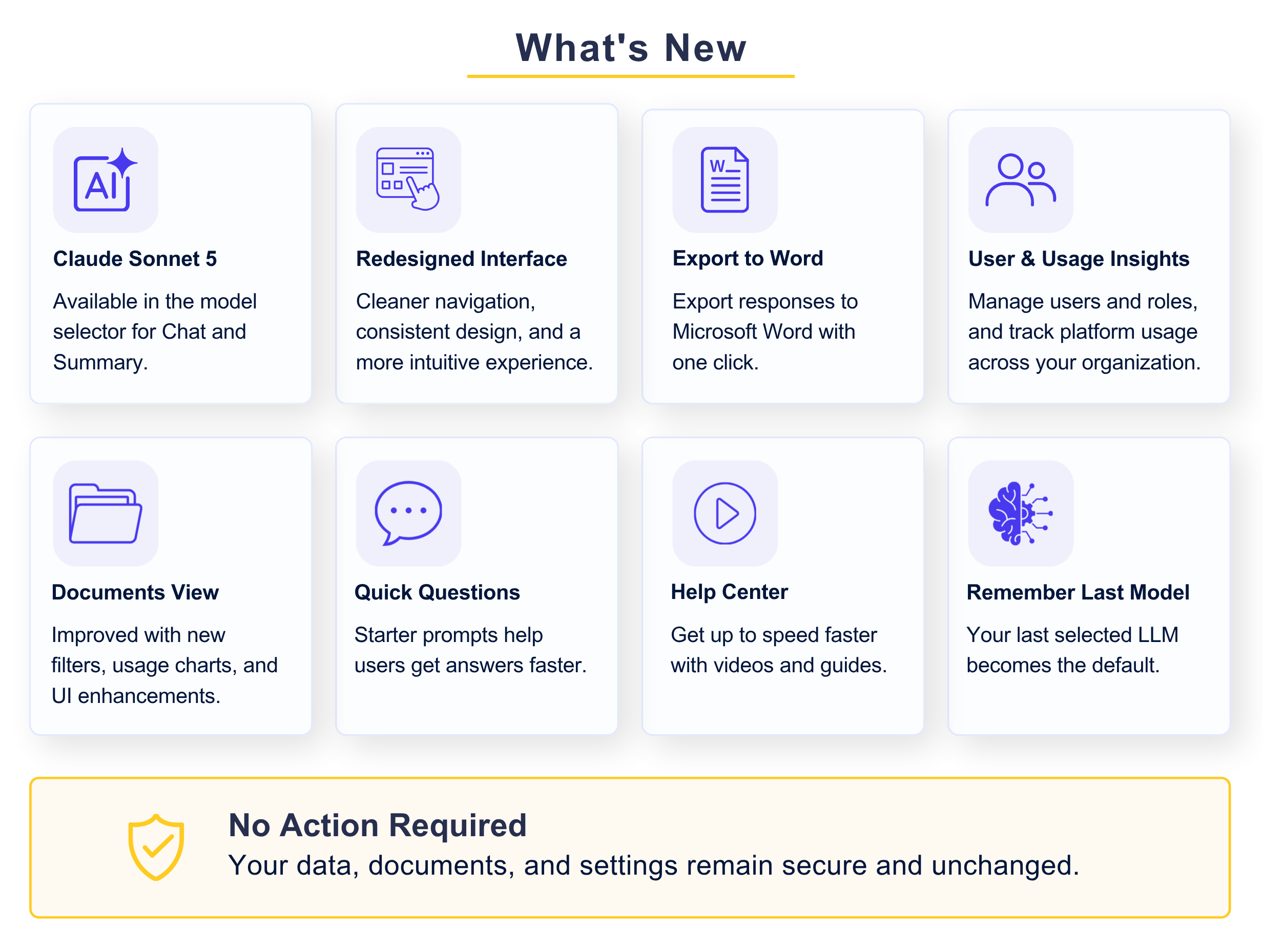 Overview of key enhancements in the July 2026 Amatrium update.