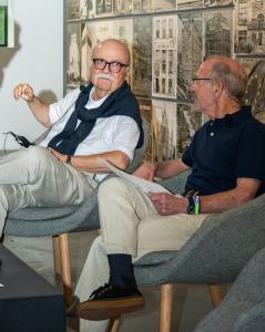 Ed Gerber and Dan Woog