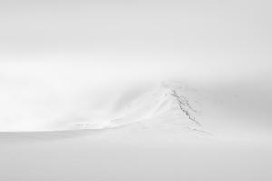 "Zenith" by photographer Maria Marriott. A minimalist polar landscape from the Arctic Circle.