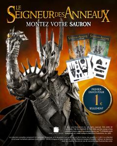 Altaya Célèbre Le Seigneur Des Anneaux® Avec Une Maquette Grand Format À Construire De Sauron (France) 1