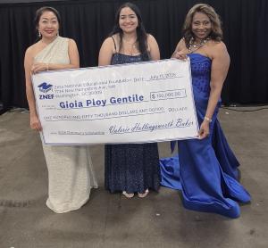 Grand Val Check Presentation to Gioia Ploy Gentile, 2026 Kathryn T. Malvern $150,000.00 Chairman's Scholarship Awardee