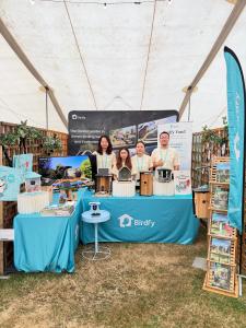 Birdfy showcases its smart birding innovations at the annual festival.