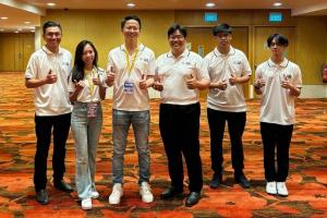 TES team in Singapore at a public engagement event