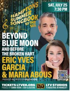 Eric Yves Garcia and Maria Abous Flyer (Photo Credit: Hamptons Summer Songbook by the Sea)