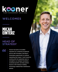Kooner FMS HIres Micah Einterz, Head of Strategy