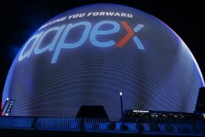 aapex on the las vegas sphere