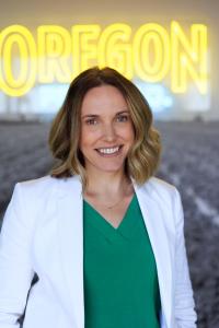 Carrie Blomquist, President of Oregon Fruit Co.