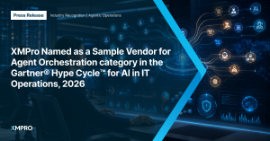 XMPro Named as a Sample Vendor for Agent Orchestration category in the Gartner® Hype Cycle™ for AI in IT Operations, 2026