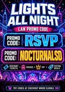 biggest Lights all night 2026 promo code