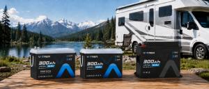 Vatrer 12V 300Ah LiFePO4 Batteries