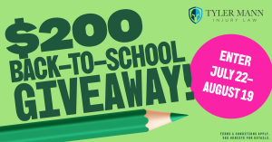 Tyler Mann $200 Back-To-School Giveaway