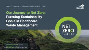 The Daniels Health 2026 Carbon Emissions Report highlights the company's ongoing dedication to transparent, sustainable business practices and responsible environmental governance.
