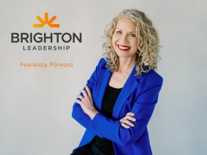 Donna Brighton and the Brighton Leadership logo
