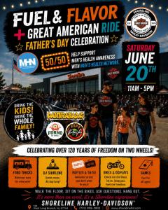 Fuel & Flavor Fundraiser: Harley-Davidson Funds for Fathers on Father's Day 2026