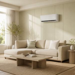 DIY Mini Split AC In Living Warm Room