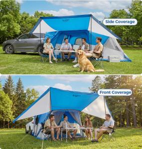 JoyTutus SUV Camping Tent for 5-9 Person