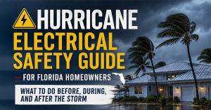 Hurricane Electrical Safety Guide for Florida Homeowners - What To Do Before, During And After A Storm
