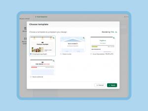 ThoughtFarmer Employee Newsletter starter templates