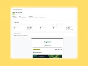 ThoughtFarmer Employee Newsletter Analytics