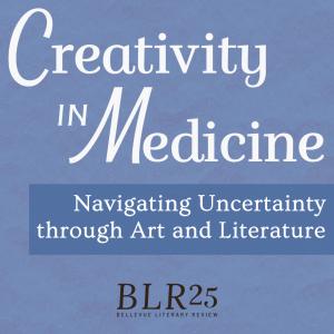 Event graphic for Creativity in Medicine workshop