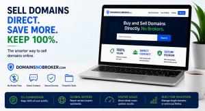 domains no broker New Industry Report Examines Ways to Sell Domains Online - 3