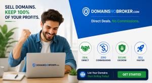 domains no broker New Industry Report Examines Ways to Sell Domains Online - 4