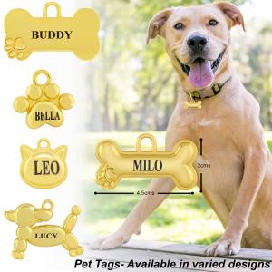 Amazon A+ listing photography for Dog Tags