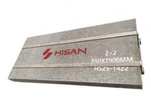 HISAN Chromium Carbide Overlay Plate Thickness Marking