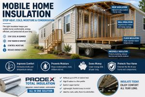 mobile home with Prodex Total Insulation
