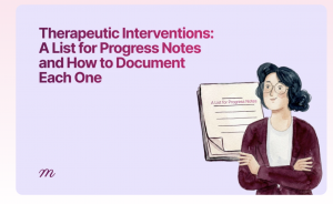 Therapeutic Interventions
