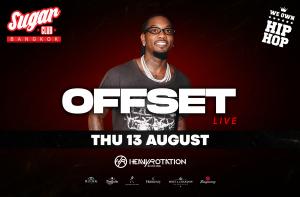 Offset live at sugar club Bangkok on 13th August 2026
