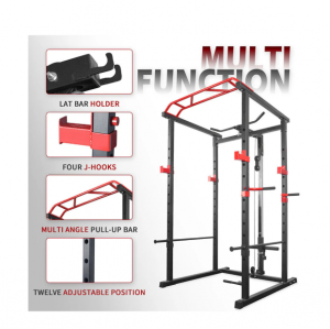 Squat Rack With Lat Pull down - J008
