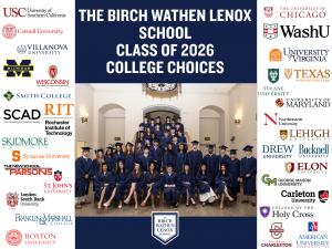 The Birch Wathen Lenox School Class of 2026