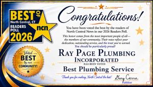 Ray Page Plumbing Named Best Plumbing Service