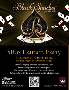 Black Spades Launch Party