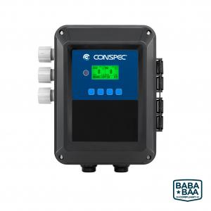 Photo of the Optio™ G gas monitor with BABA-compliant icon.