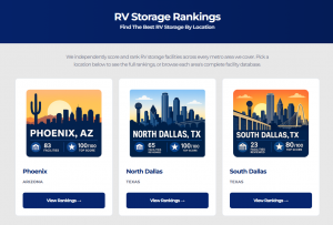 RV Storage rankings you can trust