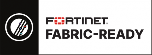 Fortinet Fabric-Ready logo indicating validated integration of Backflipt Lumen A2A Gateway with the Fortinet AI-Native Security Fabric