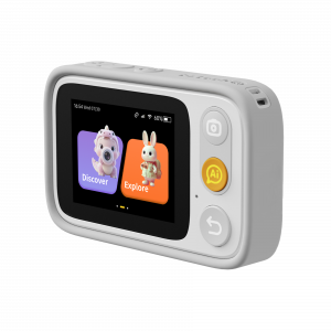 This is a white Dr.Look Ai learning camera