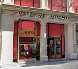 AI generated photo of the "Judenfrei" Museum of Broadway