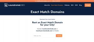 Laundromat SEO website