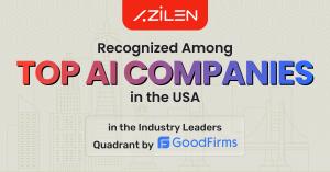 Azilen recognized as Top AI companies by Goodfirm