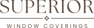 This is Superior Window Covering's Logo