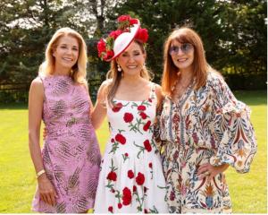 Candace Bushnell, Maria Fishel, Nicole Miller (Photo Credit: BFA / Kevin Czopek)