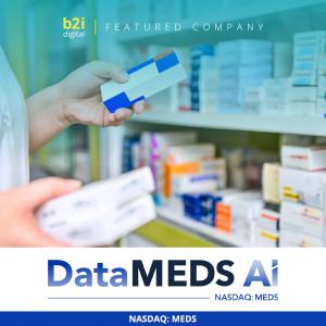 Healthcare data represents 30%+ of global data assets growing by 36% per annum; DVLT and MEDS patented technology platforms designed to value, score and monetize healthcare data
