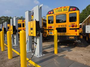 Duval County Public Schools EV Bus Chargers
