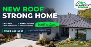 Paramount Roofing NH - GAF certified roofing contractor serving Hooksett NH and the Lakes Region