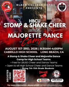 NCRF and Black College Expo Host Cheer and Majorette Dance Camp