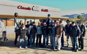 Cast and crew of the U.S.-China co-produced feature film Invitation pose together after completing principal photography.